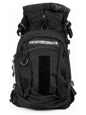 K9 Sport Sack Jet Black Plus 2 The Original Dog Backpack Carrier sz L